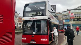 FRV | Arriva London Route SL5 - Bromley North to Croydon, Town Centre - (ED72, LF25 TGK)