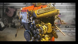 2.5 TFSI REBUILD ENGINE TIME LAPS