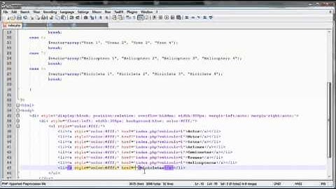 Variables en el URL - PHP (Contenido dinámico)