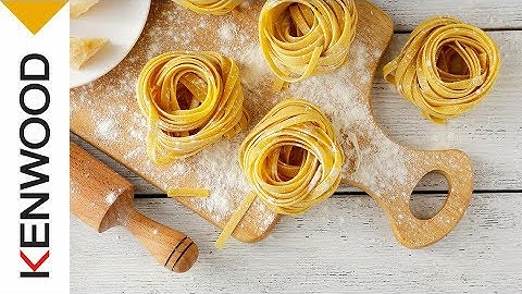 Recette de pâtes fraîches crémeuses aux champignons au Cooking Chef Gourmet Kenwood