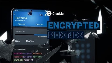 ChatMail: Mobile security and encrypted communications for individuals and businesses.