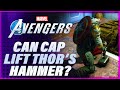 Can Captain America Lift Thor's Hammer? Marvel's Avengers Full Game