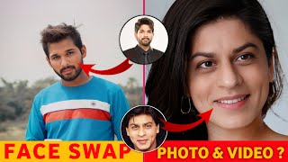 How to Change Face in Photo Online | Face Changer App | Face Swap in Photo screenshot 3