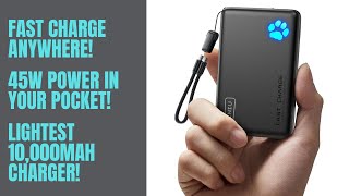 Iniu Power Bank 10000Mah, 45W Fast Charging Portable Charger - Review