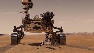 NASA Mars 2020 Perseverance Rover Landing Animation
