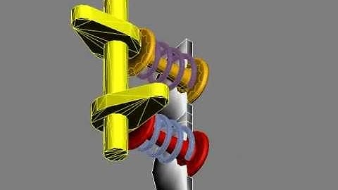 Engine Valve Model Autodesk 3ds Max