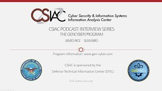 The CSIAC Podcast - The GenCyber Program
