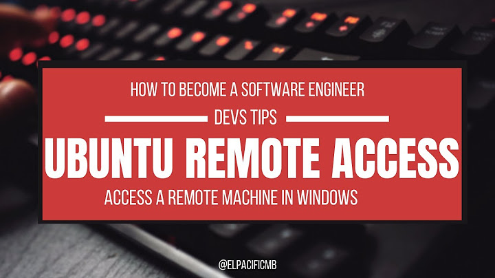 Remote Access to an Ubuntu Sandbox Machine | Software Engineering Journey