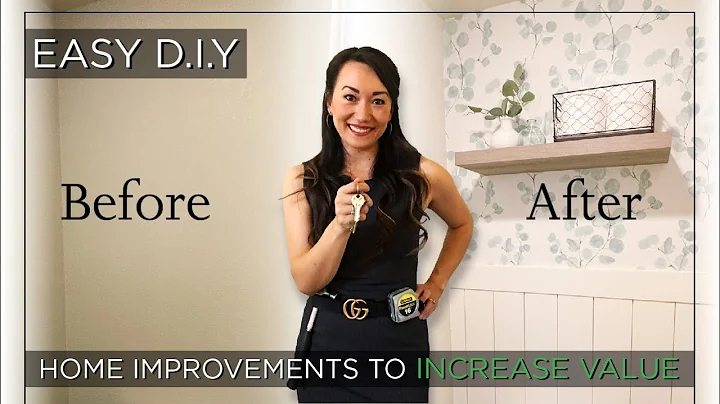Easy DIY | home improvement to increase value |  $...