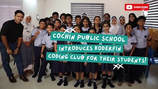 Koderfin Stories: Cochin Public School Introduces Koderfin Coding Club for their students! screenshot 2