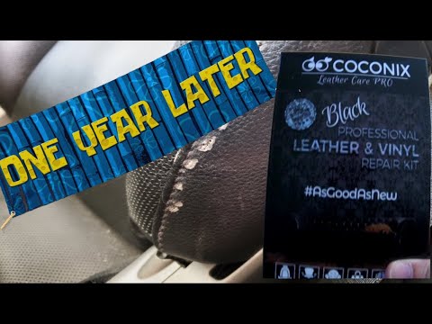Repairing My Vinyl Chair with CocoNix Leather Care Pro 