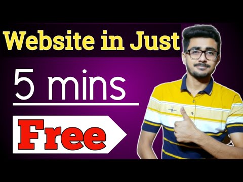 Video: Hoe Maak Je Een Gratis Website In 5 Minuten