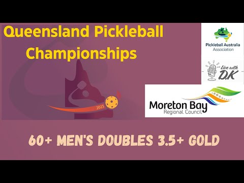 2023 QPC 60+ Men's Doubles 3.5+ Gold Medal