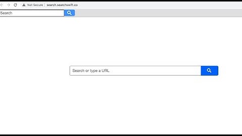 Searchswift.co (Search Swift) browser hijacker removal.