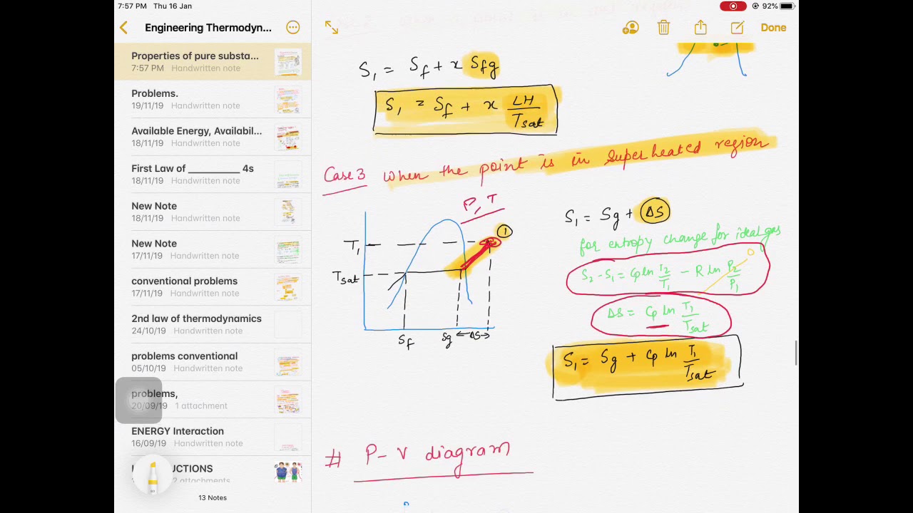 Thermodynamics// Properties of Pure substance//Part 2 - YouTube