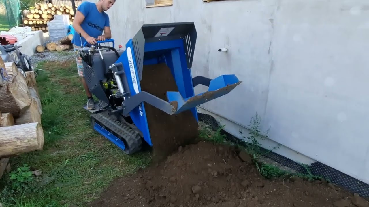 DIEFFE ELEPHANT 650C - mini dumper - převoz zeminy