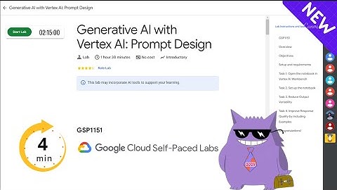 Generative AI with Vertex AI: Prompt Design | #2025 | #GSP1151 |#qwiklabs |Solution