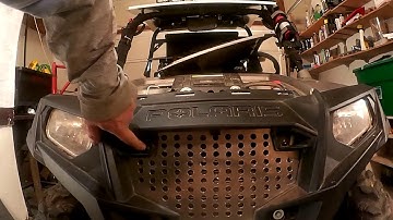 2017 Polaris RZR LE Trail DIY Radiator Guard