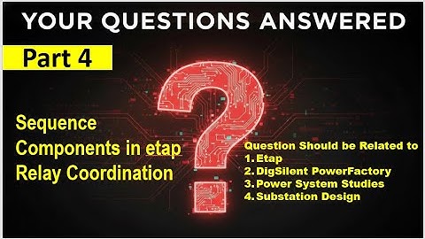 Deel 4 | Sequentiecomponenten in Etap | Relaiscoördinatie