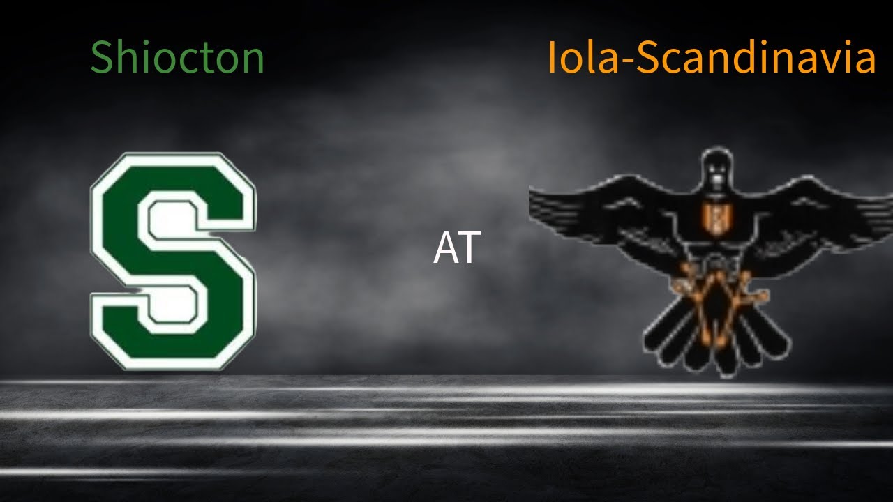 Shiocton High School vs Iola-Scandinavia High School Mens Varsity ...