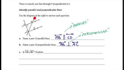 3 1 Identify Pairs of Lines and Angles