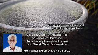 58. Providing household water at village level for individual farmer