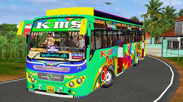 TN Private Bus Driving KMS🎀💥 | Bus Simulator Indonesia
