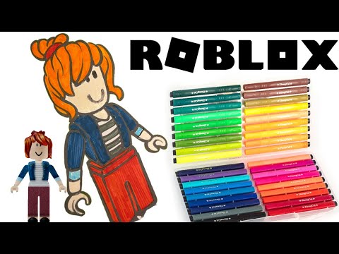 Como DESENHAR a BACON GIRL do ROBLOX - Como DIBUJAR a