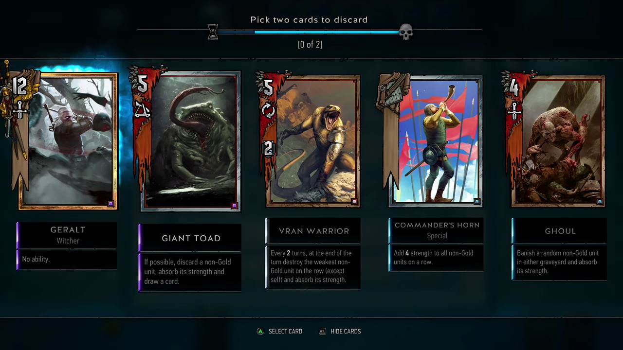 Gwent Beta: Big Consume Monsters 2-0