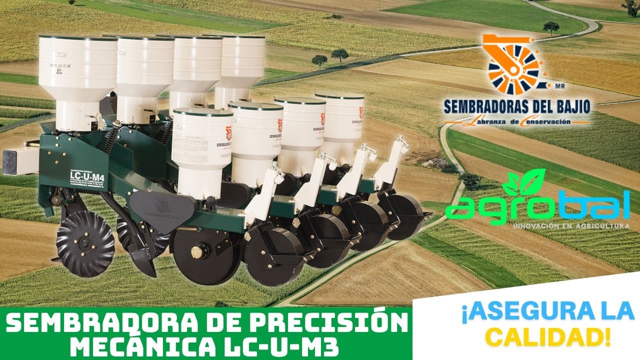 SEMBRADORA DE PRECISIÓN MECÁNICA LC-U-M | ¡ASEGURA LA CALIDAD!💯🛞🌱 - YouTube