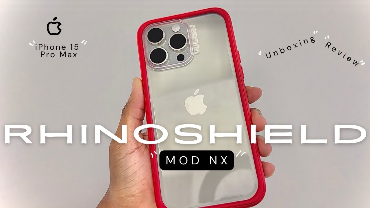 Unboxing the Ultimate Protection: Rhinoshield Mod NX Case for iPhone 15 Pro  Max! 