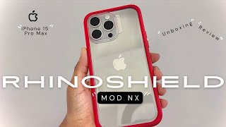 Unboxing the Ultimate Protection: Rhinoshield Mod NX Case for iPhone 15 Pro  Max! 