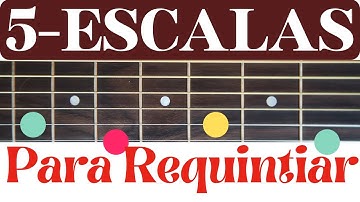 Como aprender a tocar las escalas para requinto { do-re-mi-sol-la } requintiar}