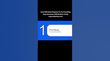 How AUB Advice Prepares You for Consulting Case Interviews | AUB Students’ Guide (part 1)
