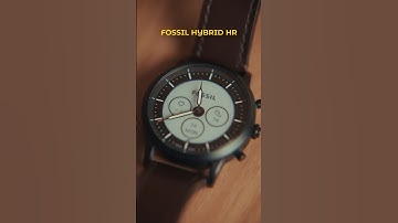 The coolest watch I have ever owned. This is the Fossil Hybrid HR…