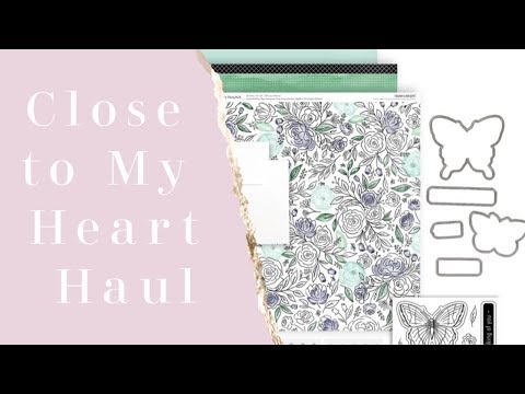 Haul from Close to My Heart - Alcohol Markers and Card Making