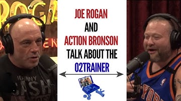 Joe Rogan and Action Bronson talk about the o2Trainer - Lung Trainer