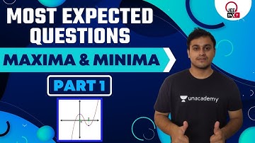 JEE Maths: Maxima and Minima | Most Expected Questions Part 1 | JEE 24x7 | Abhinav Jha