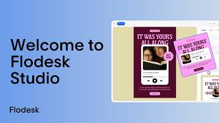 Workshop Replay: Welcome to Flodesk Studio