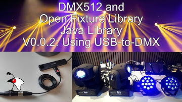 DMX512 with Java: Use an USB-to-DMX controller