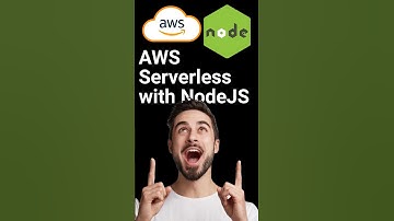 Fastest way to Deploy Lambda, api gateway  serverless Architecture #aws #nodejs