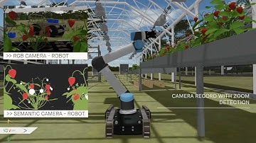 4DV-SIM: Articulated arm, multi control robot and data annotation for AI