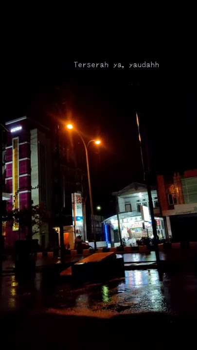 story wa 15 detik hujan badai malam hari👍