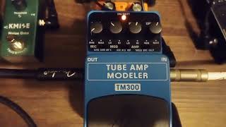 Part 2: Behringer Tube Amp Modeler. Effects Loop Tones Demo