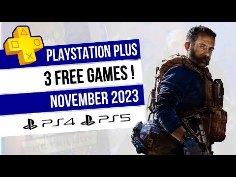 PS PLUS November Free Monthly Games OUT NOW?! (All 3 Bangers