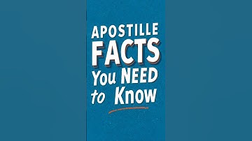 3 Things You Didn’t Know About Apostilles 🔥