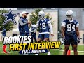 Cowboys First Interview with the ROOKIES Reaction + More