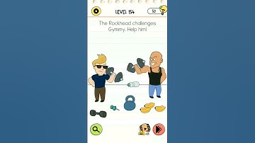 Brain Test 4 Tricky Friends Level 154 #androidgames #braintest #answer