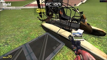 How to make an airplane in GMod - (Very Easy)