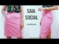SAIA SOCIAL COM BOLSO (SEM MOLDE) - Roupas Feitas por Mim